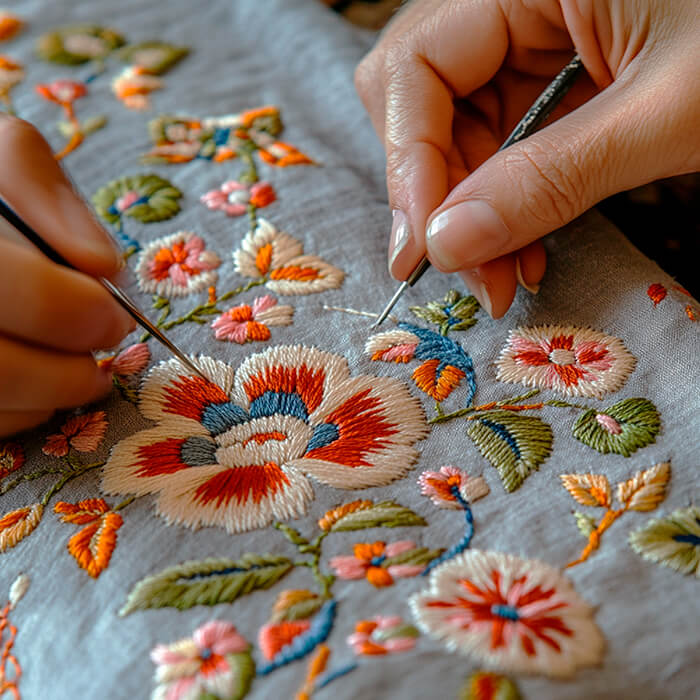 Bordado a mano