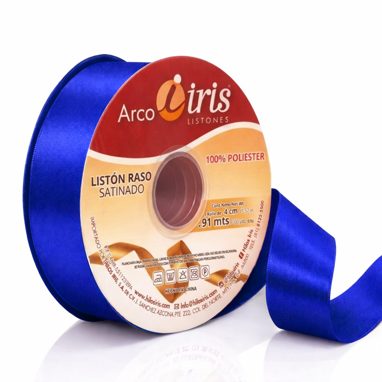 LISTÓN SATINADO 4CM (91 METROS)