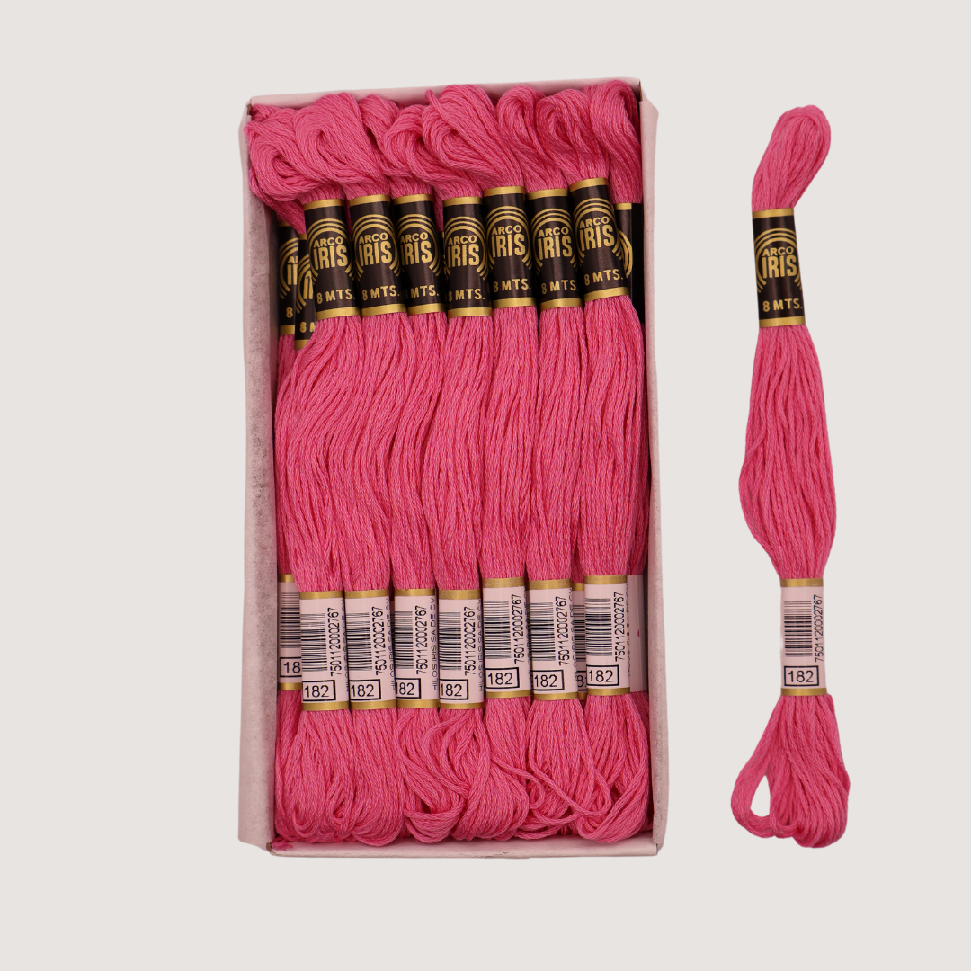 VELA ARCO IRIS (CAJA 24 MADEJAS)