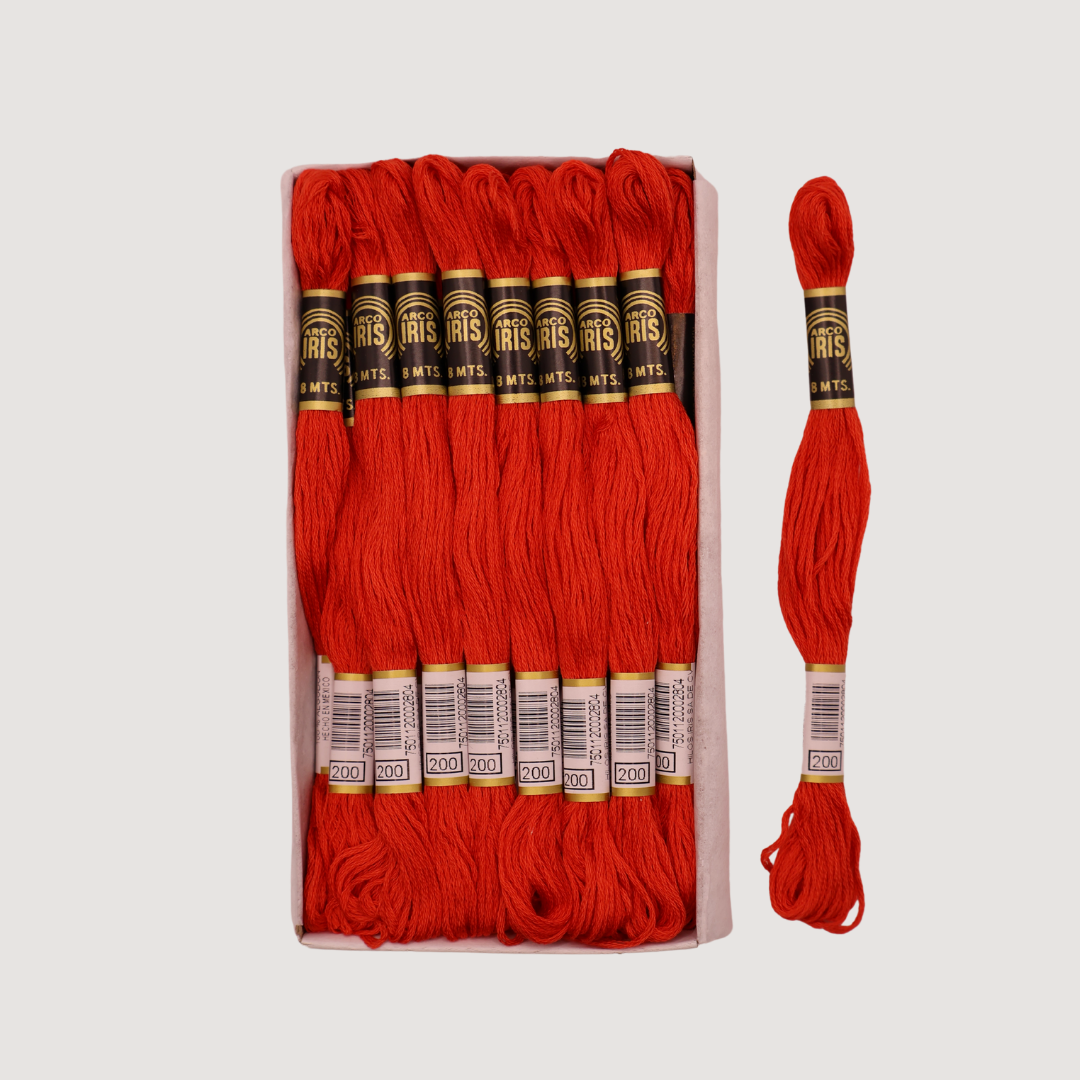 VELA ARCO IRIS (CAJA 24 MADEJAS)