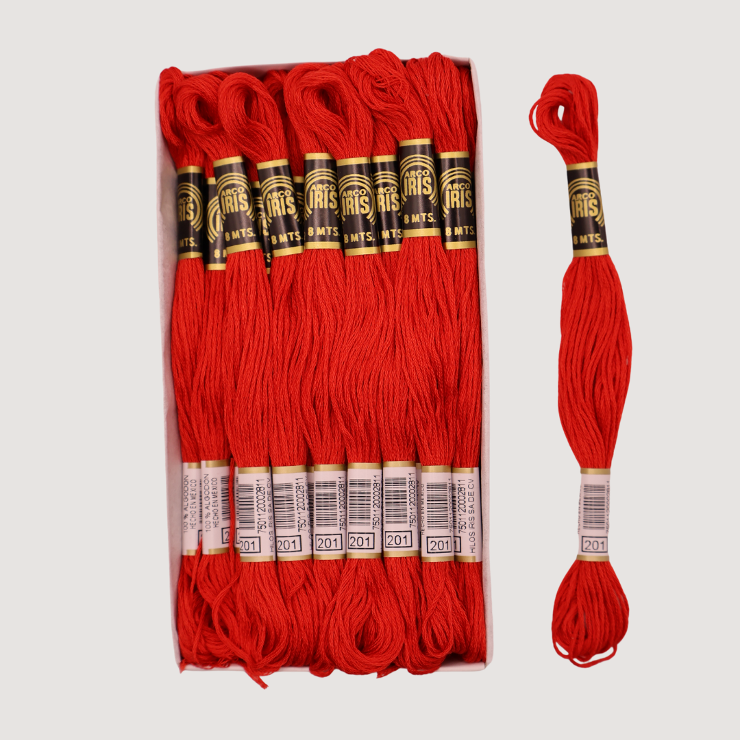 VELA ARCO IRIS (CAJA 24 MADEJAS)