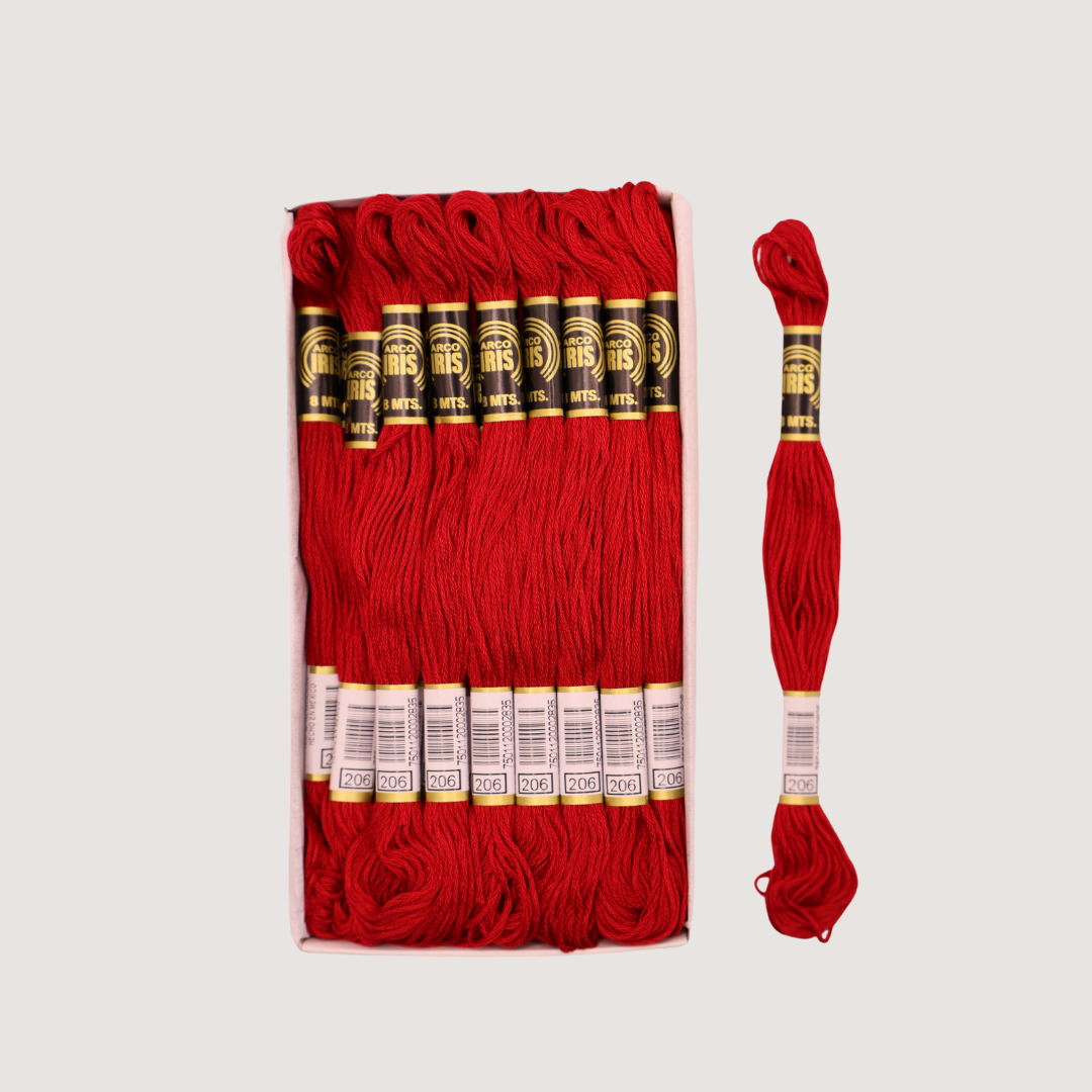 VELA ARCO IRIS (CAJA 24 MADEJAS)