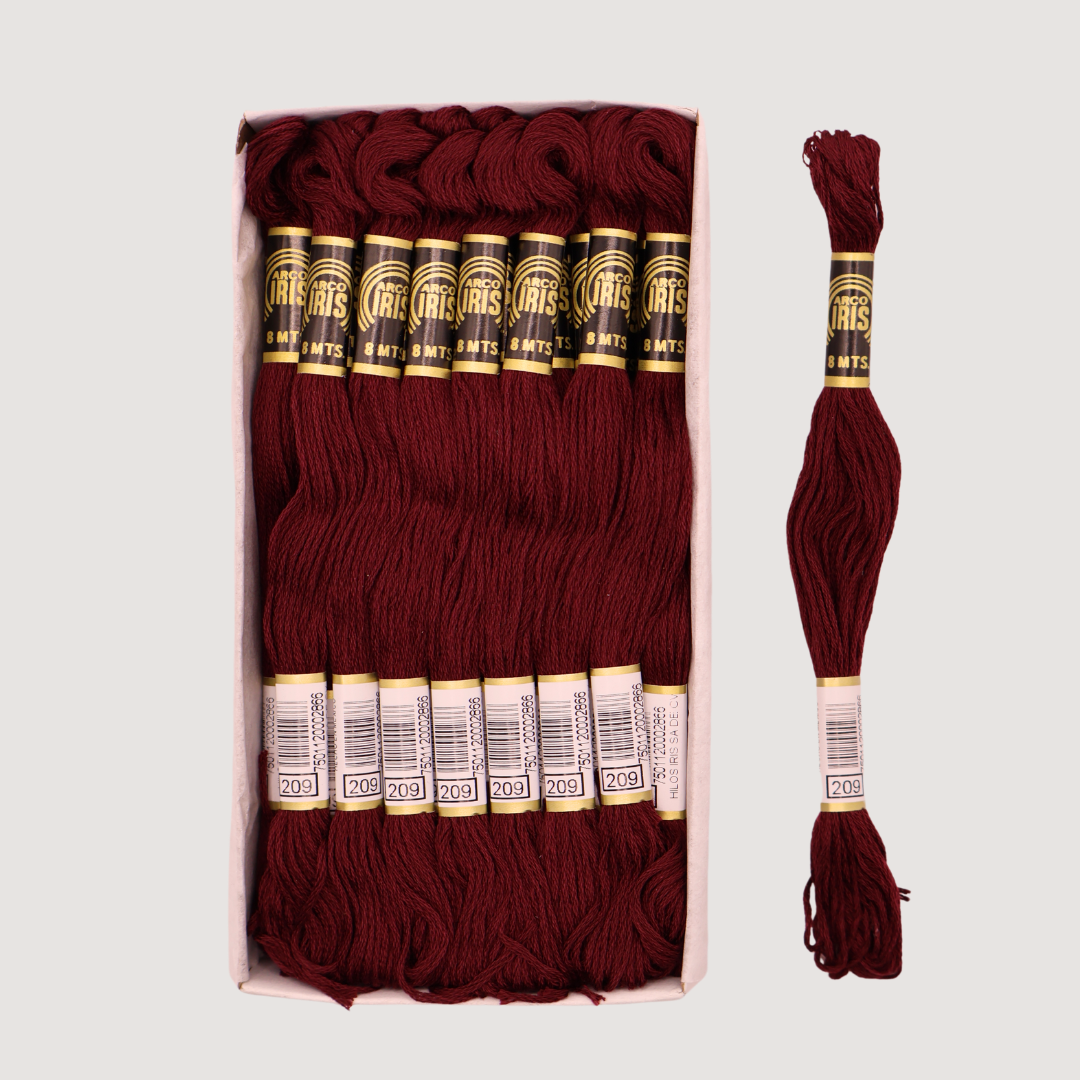 VELA ARCO IRIS (CAJA 24 MADEJAS)