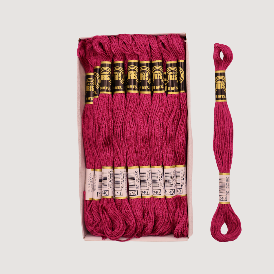 VELA ARCO IRIS (CAJA 24 MADEJAS)