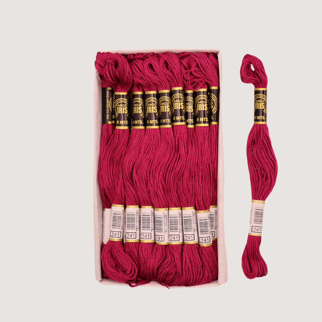 VELA ARCO IRIS (CAJA 24 MADEJAS)