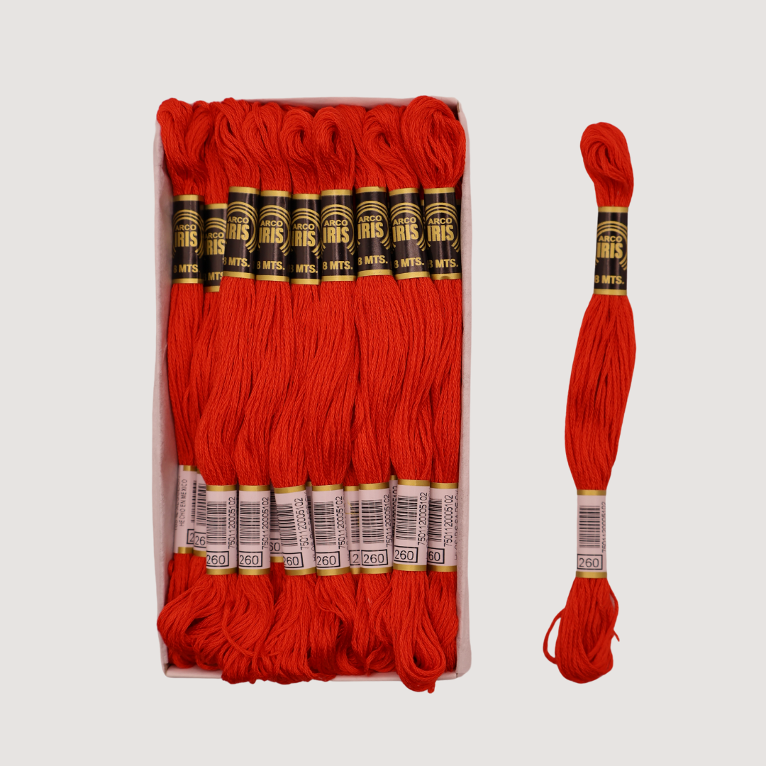 VELA ARCO IRIS (CAJA 24 MADEJAS)