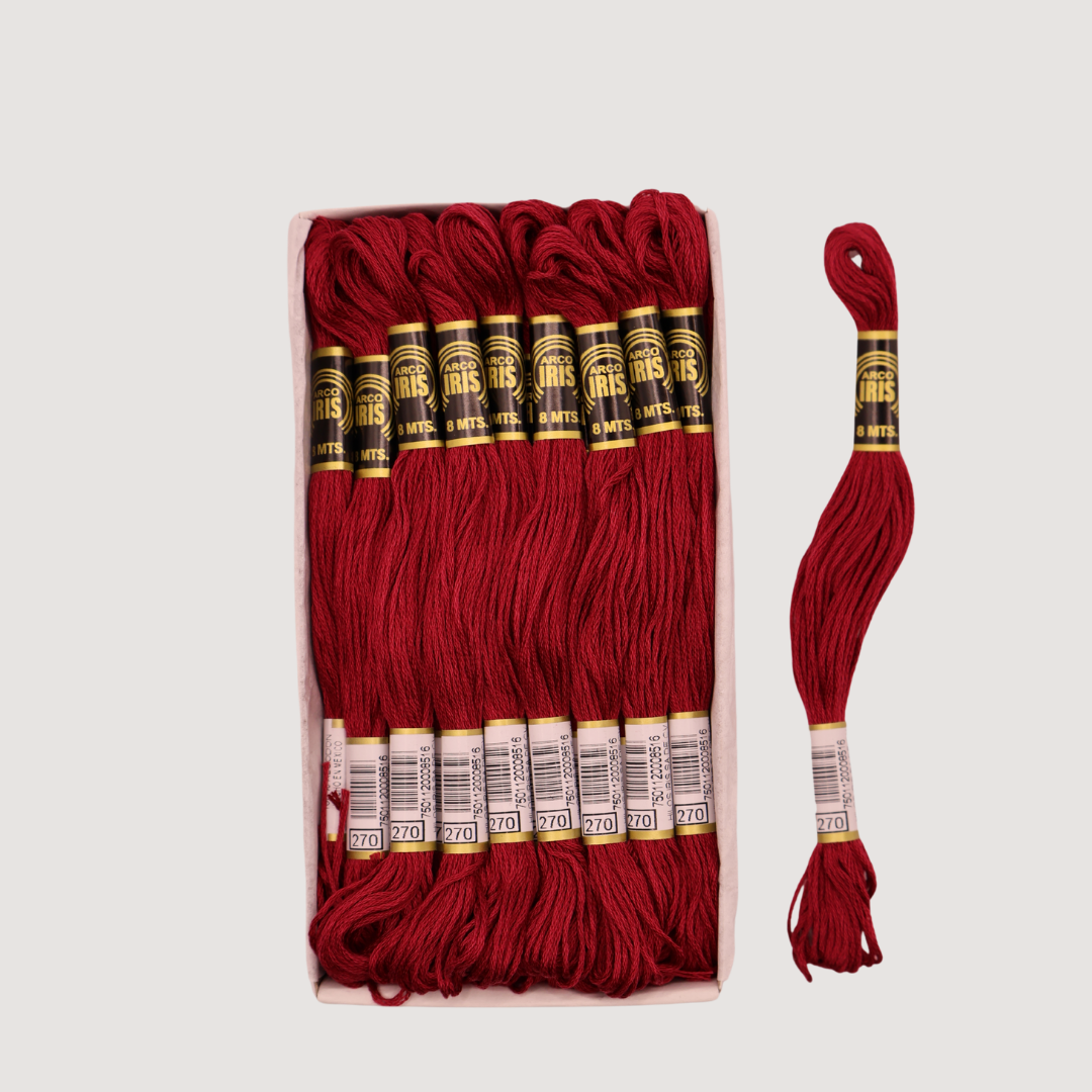 VELA ARCO IRIS (CAJA 24 MADEJAS)