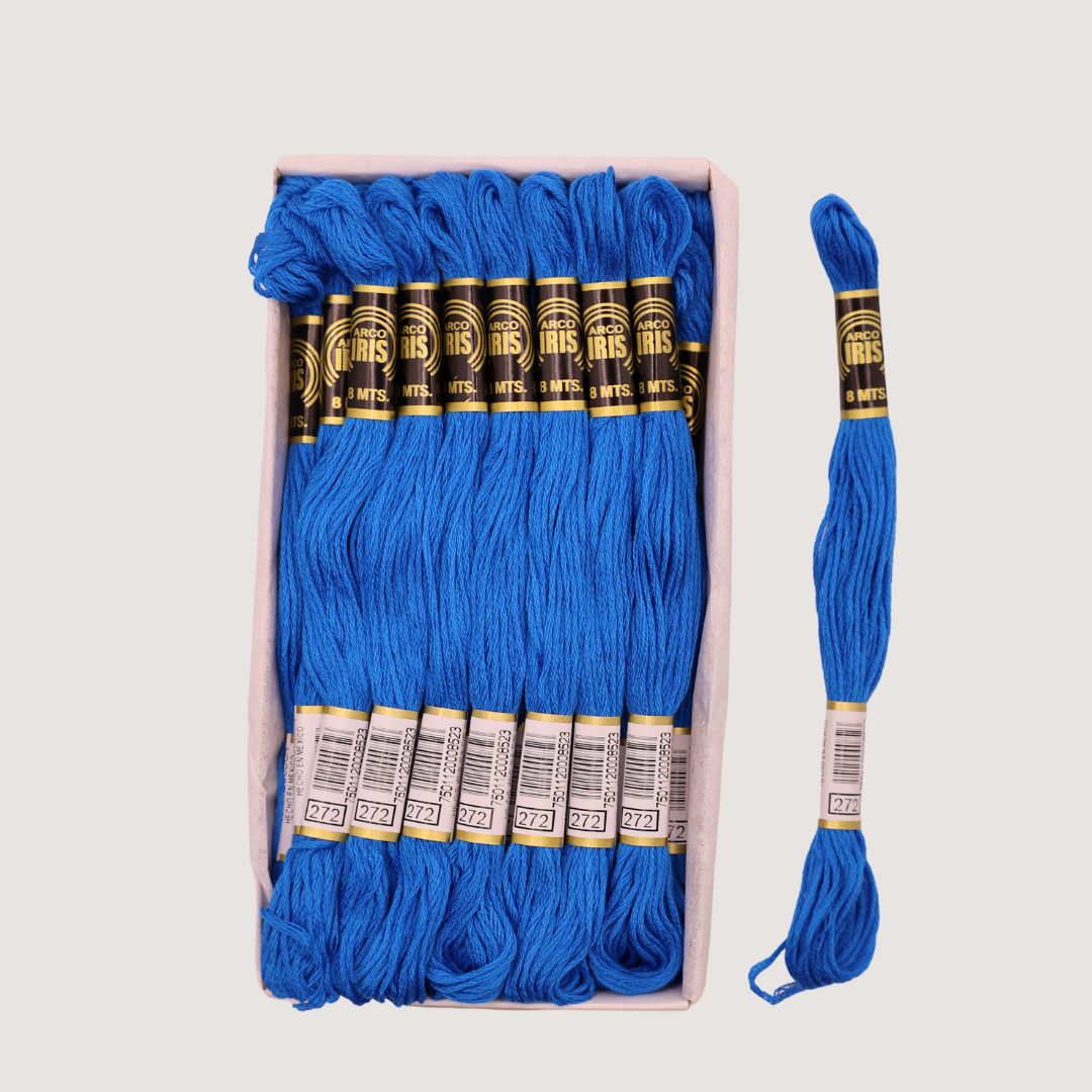 VELA ARCO IRIS (CAJA 24 MADEJAS)