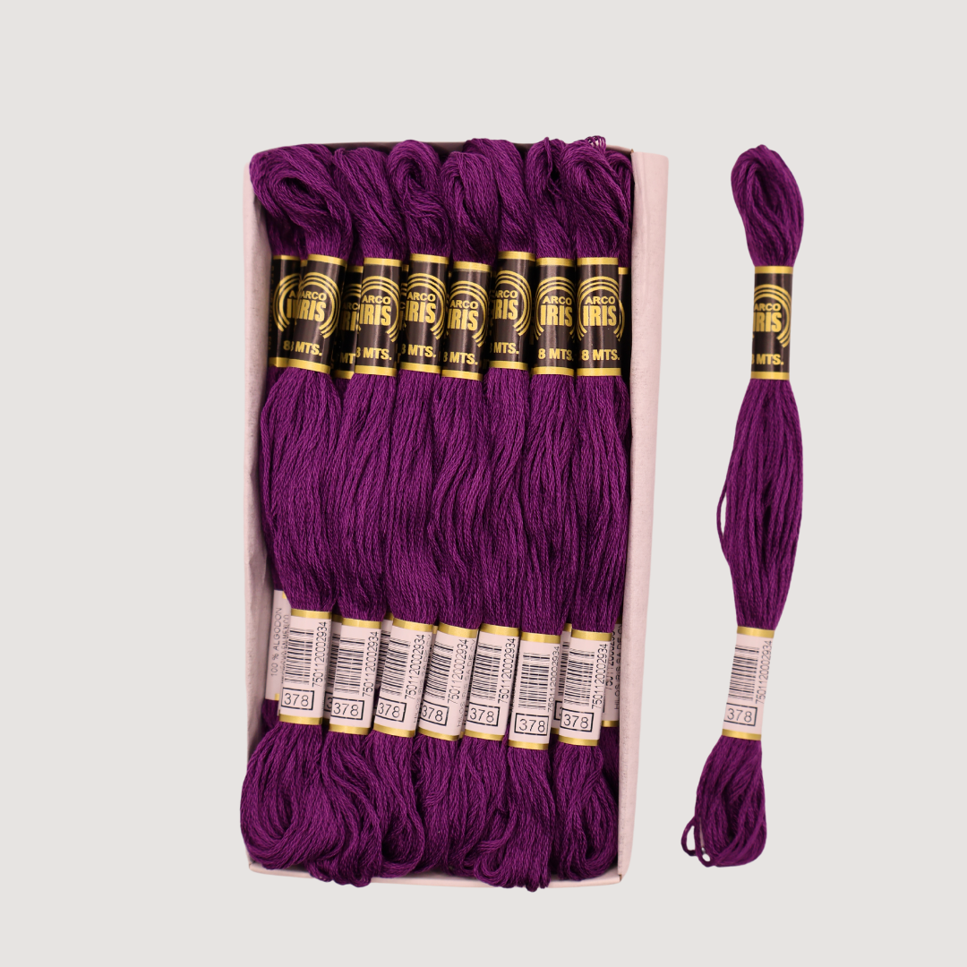 VELA ARCO IRIS (CAJA 24 MADEJAS)