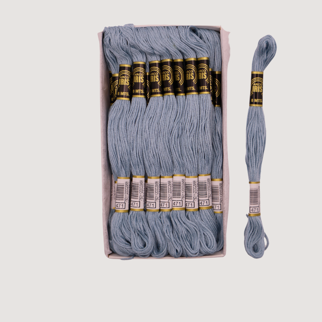 VELA ARCO IRIS (CAJA 24 MADEJAS)