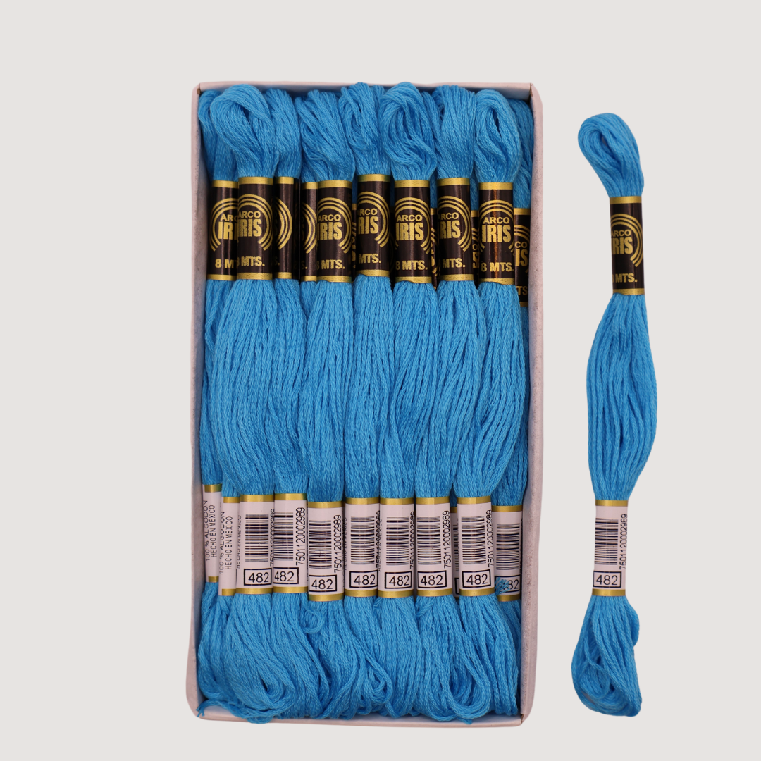 VELA ARCO IRIS (CAJA 24 MADEJAS)