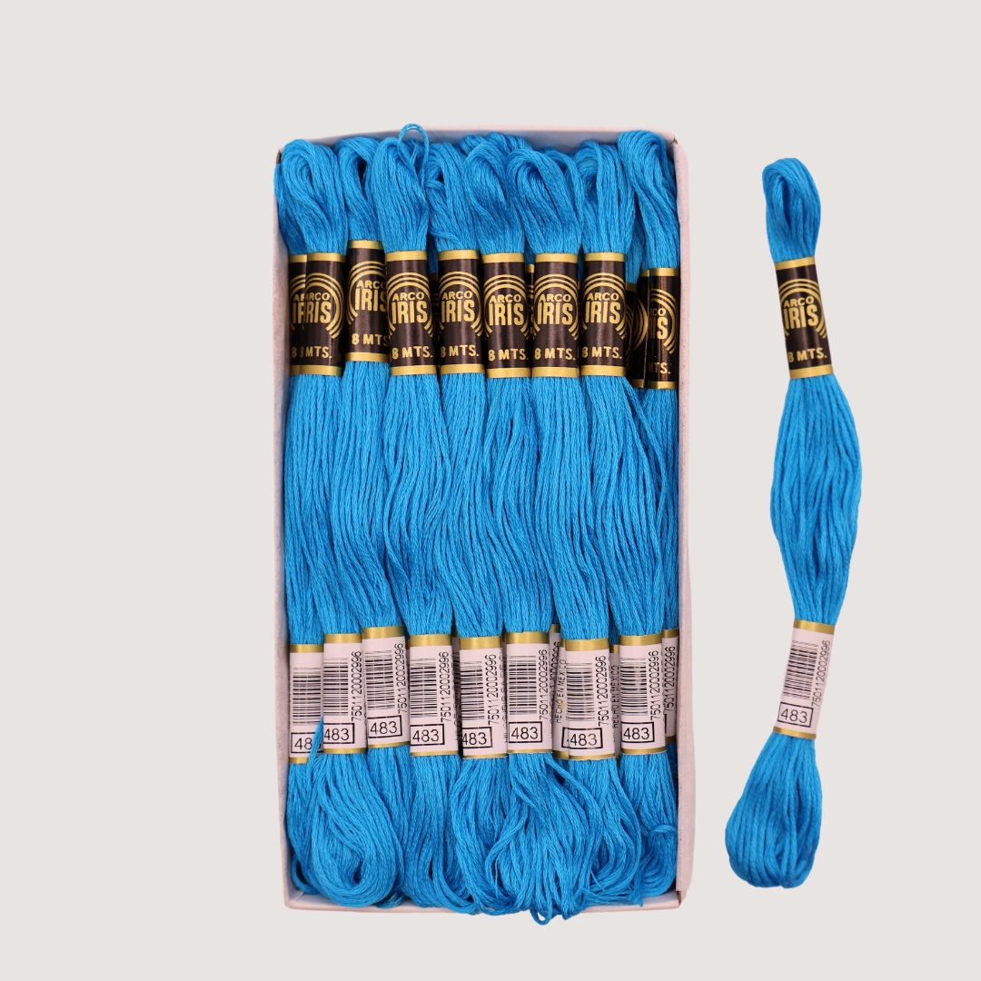 VELA ARCO IRIS (CAJA 24 MADEJAS)