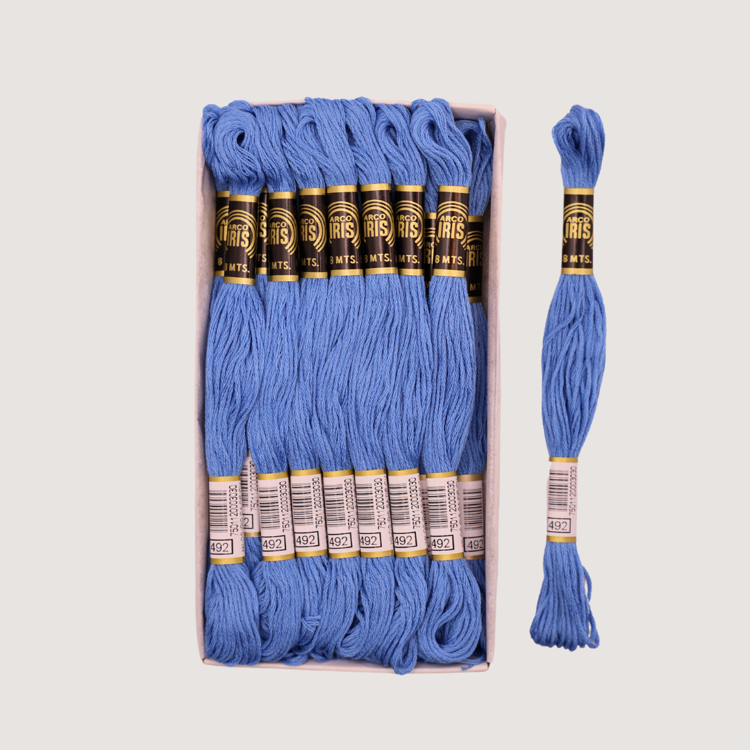 VELA ARCO IRIS (CAJA 24 MADEJAS)