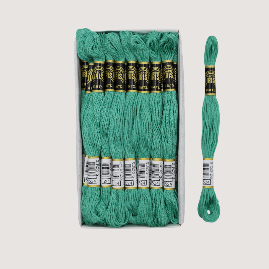 VELA ARCO IRIS (CAJA 24 MADEJAS)