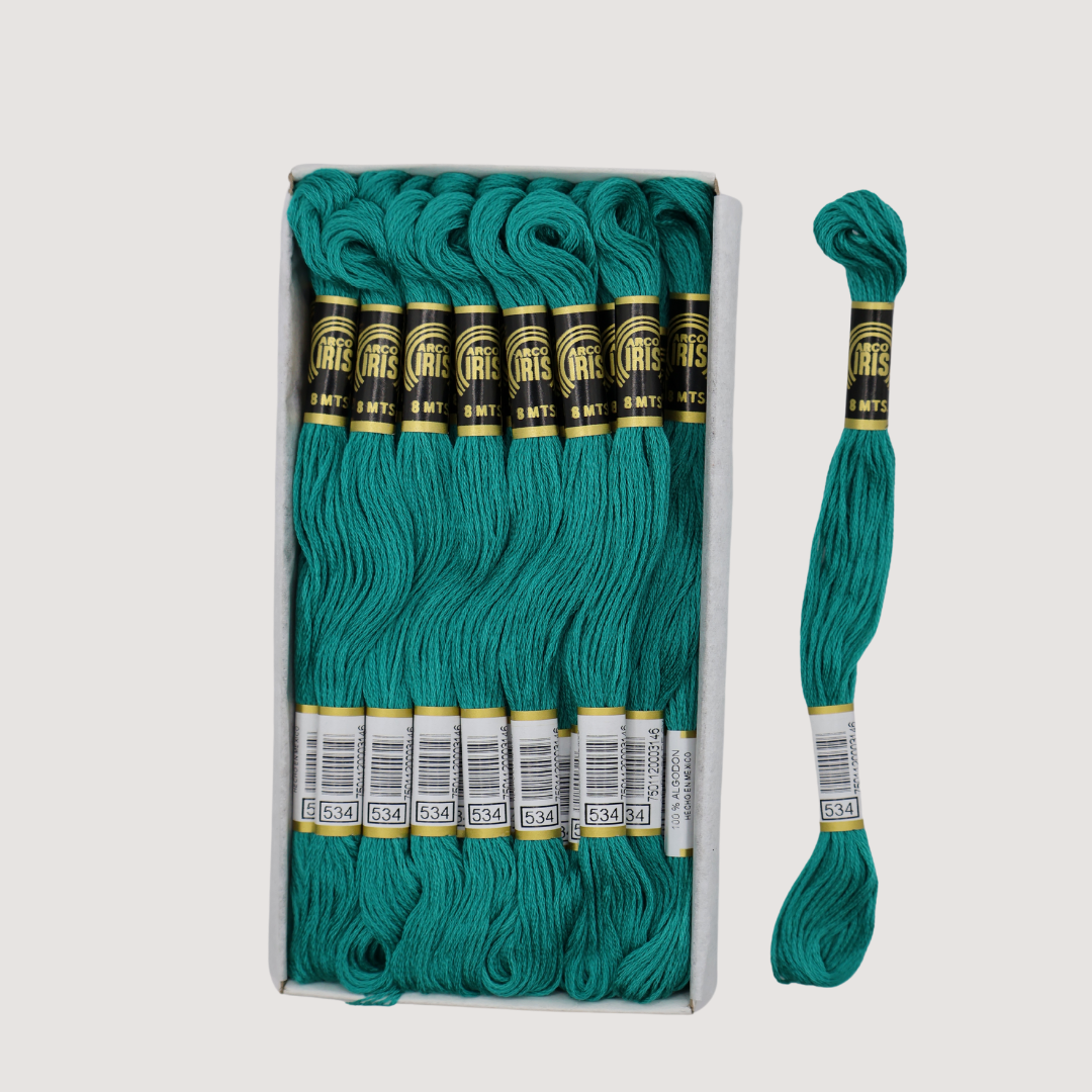 VELA ARCO IRIS (CAJA 24 MADEJAS)