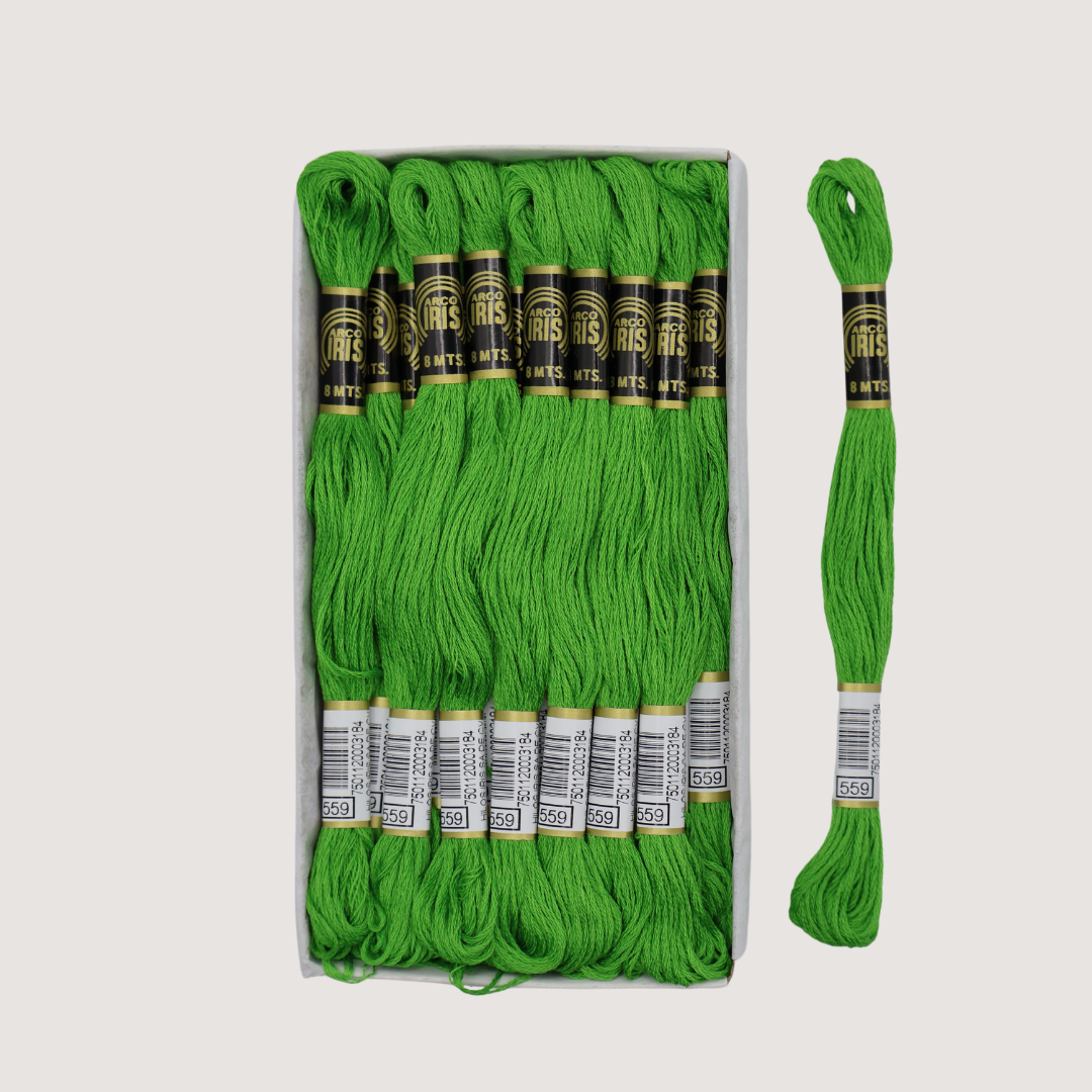 VELA ARCO IRIS (CAJA 24 MADEJAS)