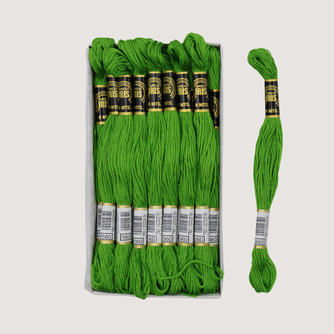 VELA ARCO IRIS (CAJA 24 MADEJAS)