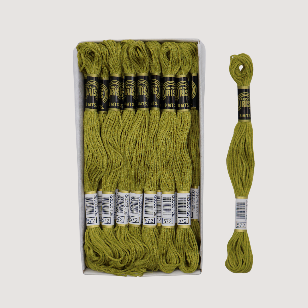 VELA ARCO IRIS (CAJA 24 MADEJAS)