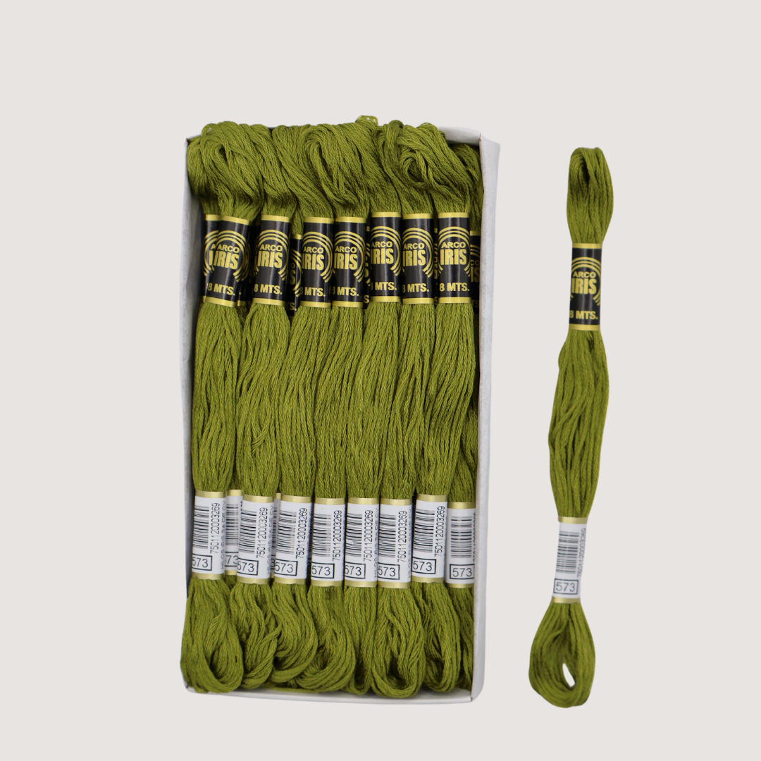 VELA ARCO IRIS (CAJA 24 MADEJAS)