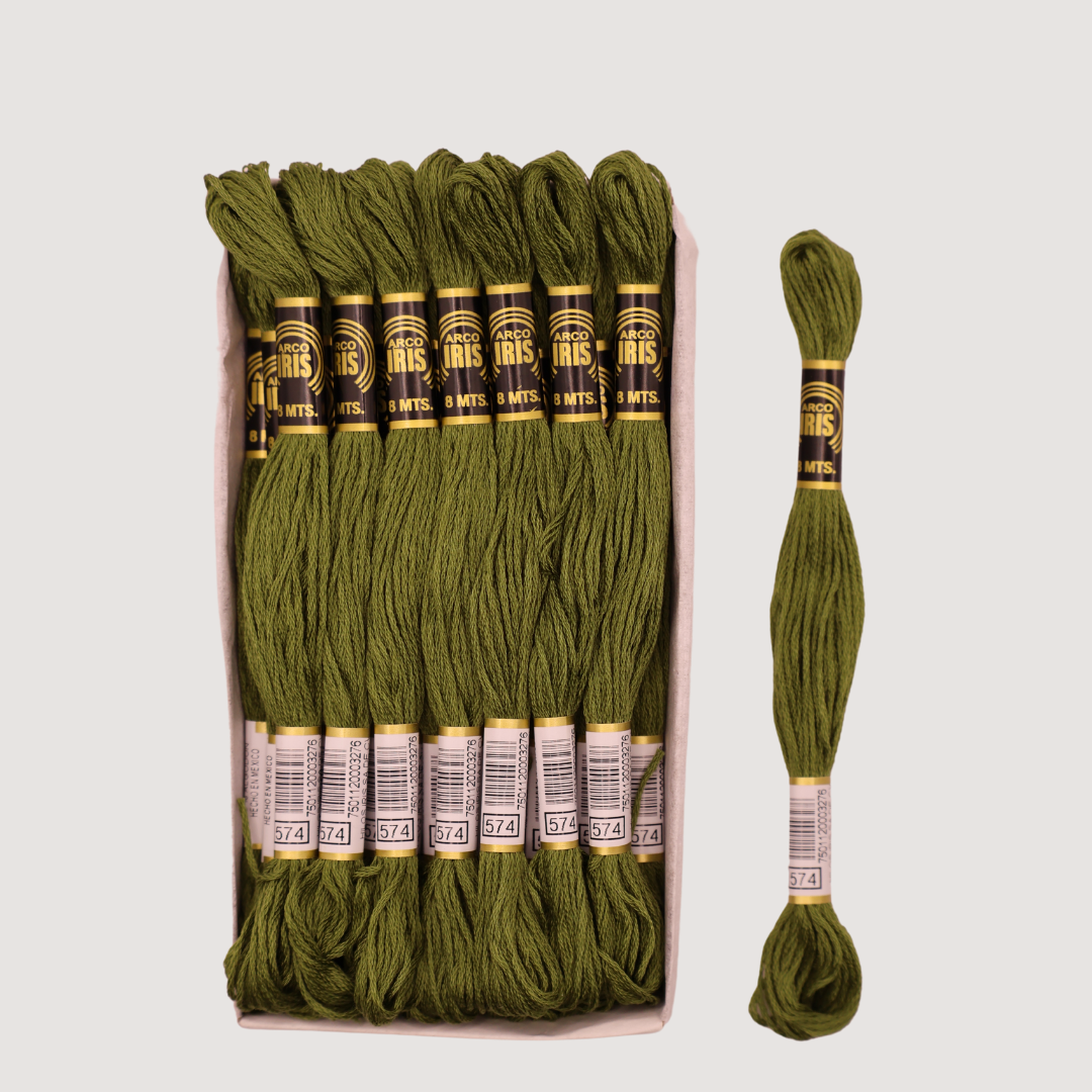 VELA ARCO IRIS (CAJA 24 MADEJAS)