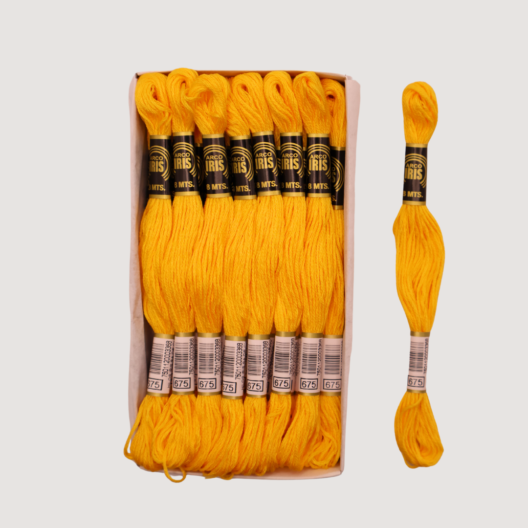 VELA ARCO IRIS (CAJA 24 MADEJAS)