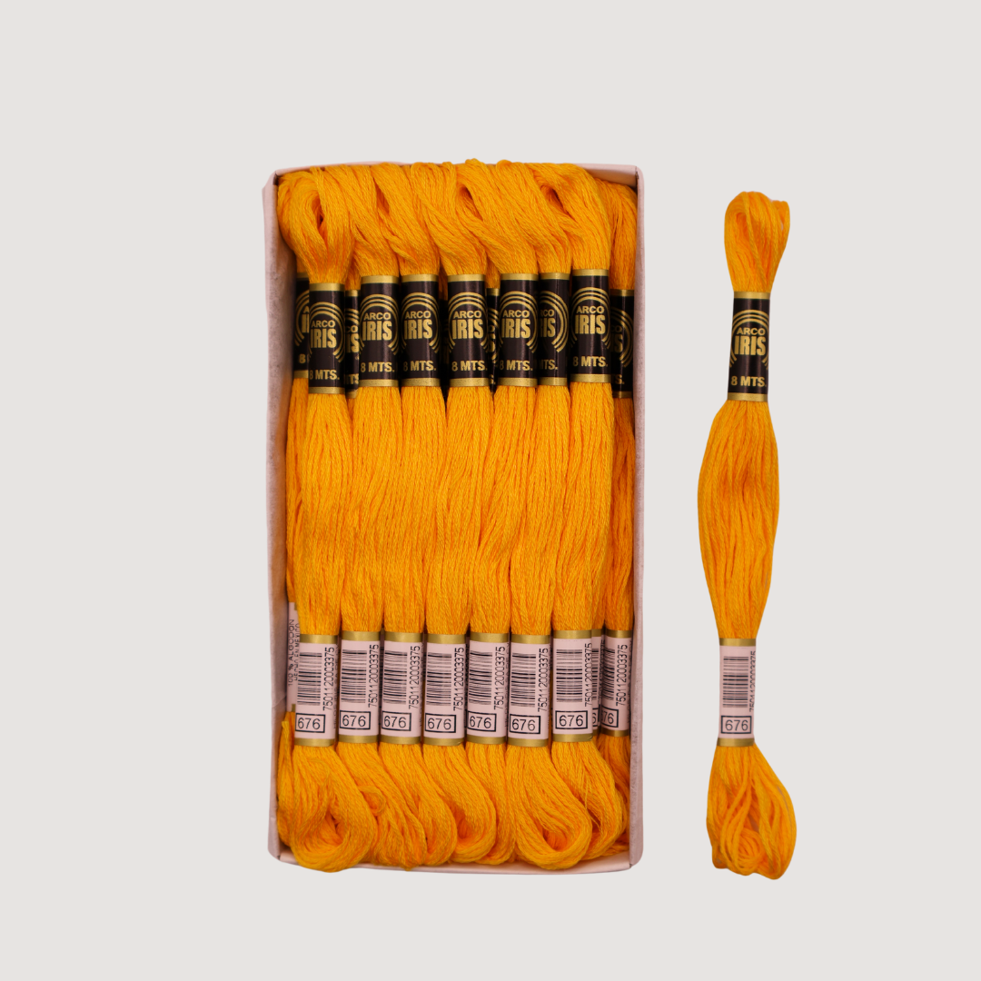 VELA ARCO IRIS (CAJA 24 MADEJAS)