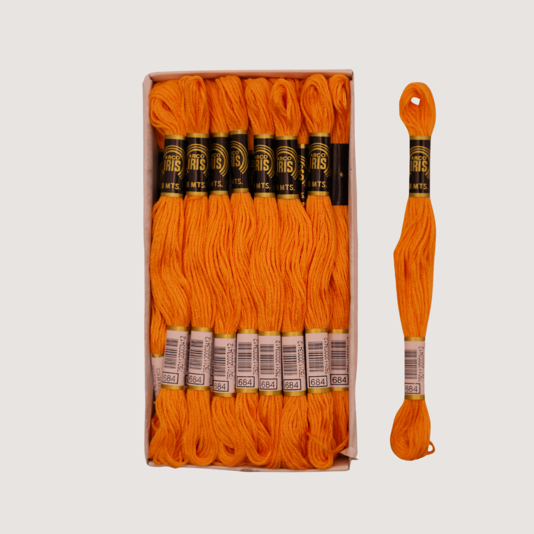 VELA ARCO IRIS (CAJA 24 MADEJAS)