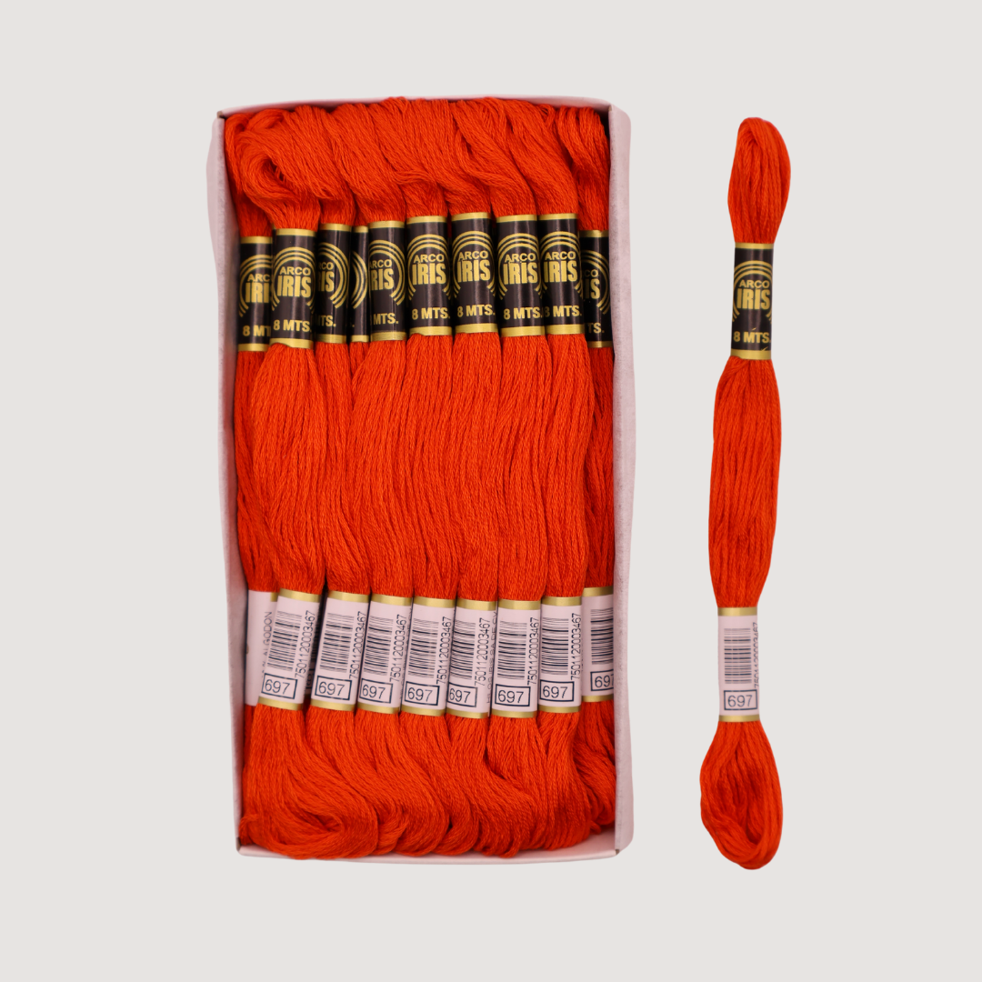 VELA ARCO IRIS (CAJA 24 MADEJAS)