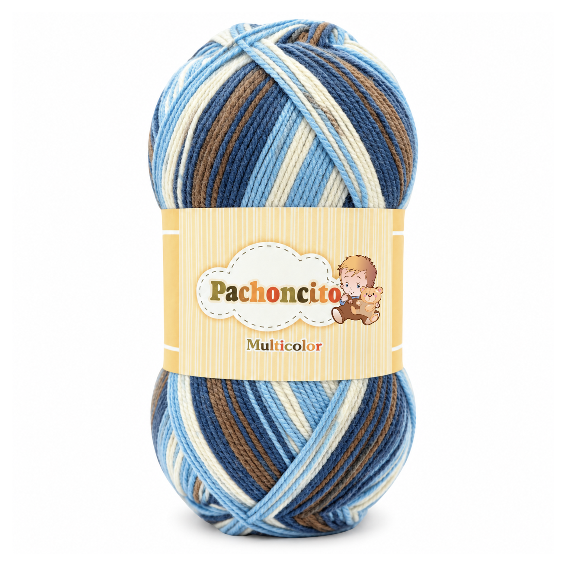 Blue Beige Brown 8637
