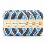 Blue Beige Brown 8637