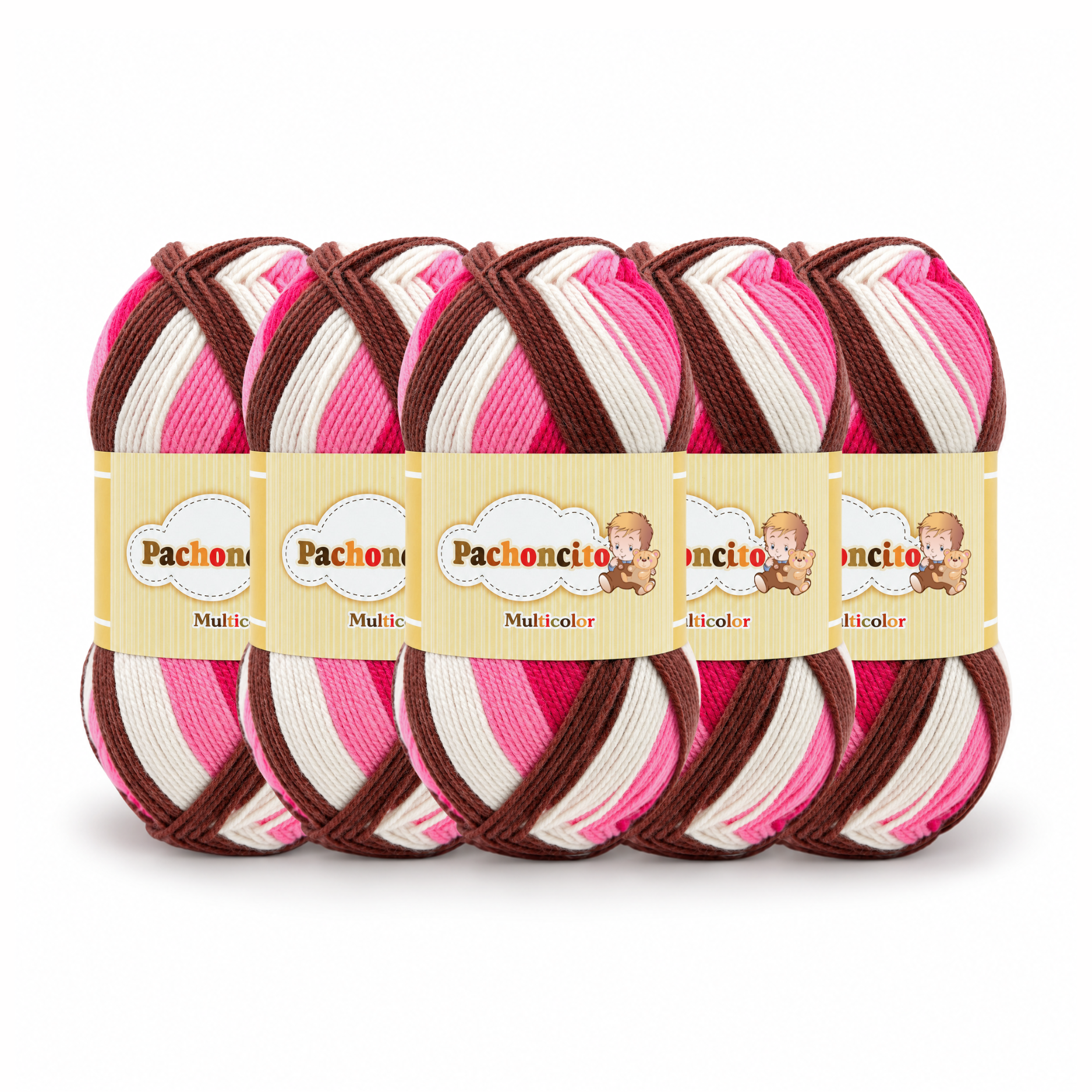 Multicolor Pink 8640